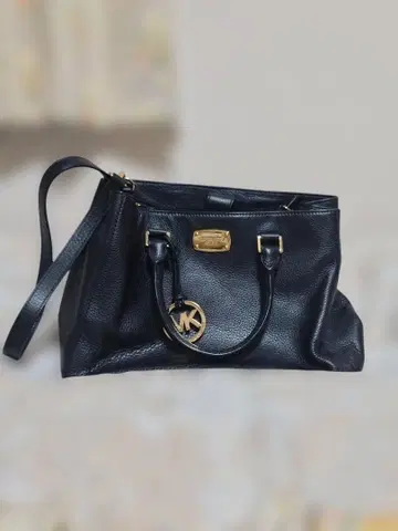 [ 컨디션 최상 ] MICHAEL KORS 마이클코어스 백 가죽 블랙
