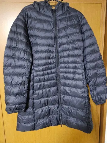 UNIQLO 블랙 다운 자켓 XL 다운 코트 블랙