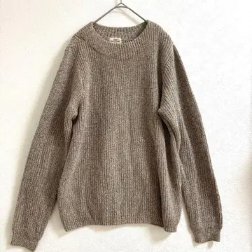 새상품급 코엔 데일리 클로징 긴팔 니트 베이지 S 면 100%