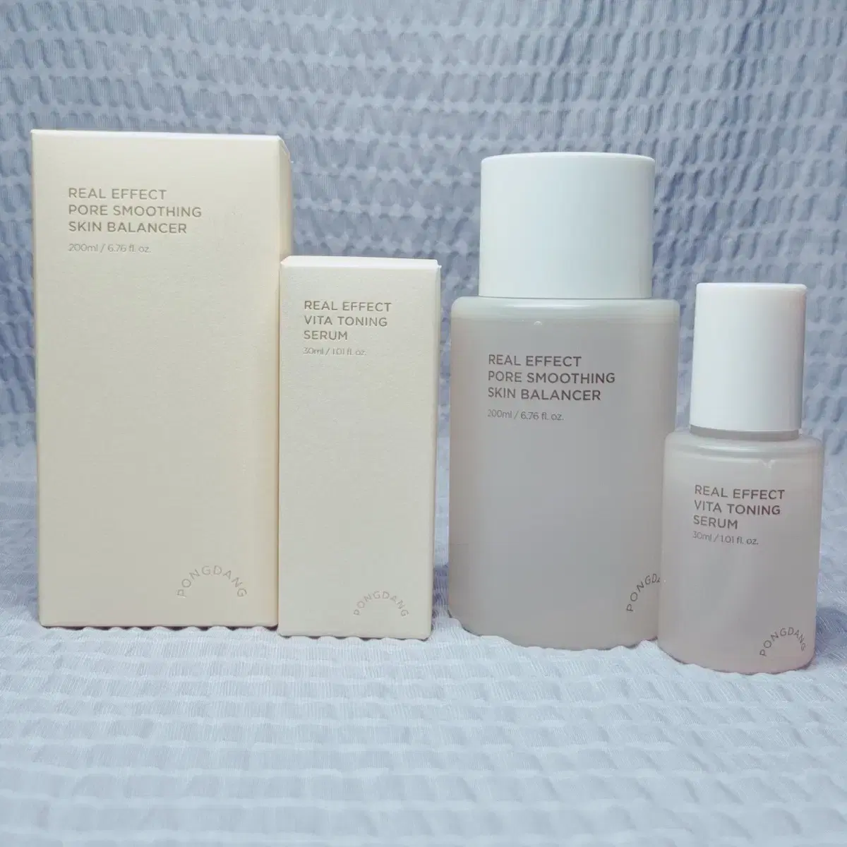 Pongdang Real Effect Pore Care Skincare 2-piece set, new item, half-price clearance