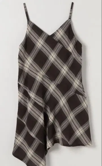 지나시스 요류체크 미니 원피스