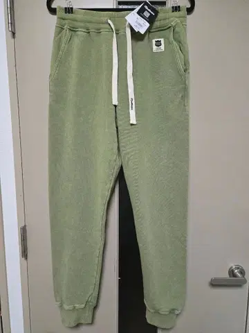 [ 새상품 ] Real Bvoice 맨투맨 팬츠 XL 그린