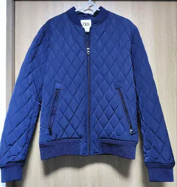 ZARA 자라 네이비 퀼팅 자켓 M 사이즈