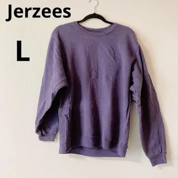 Jerzees 퍼플 맨투맨 [ L ] 여성 중고 의류