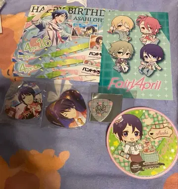 밴드 야로제 아오이 히나타 캔뱃지 피크 묶음 판매