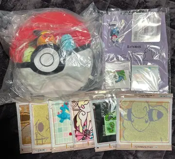 포켓몬 제일복권 여러가지 세트