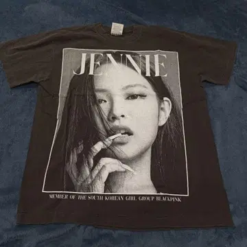 JENNIE BLACKPINK XL 사이즈 T셔츠
