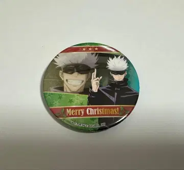 주술회전  캔뱃지 고죠 사토루 크리스마스2020