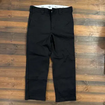 론 헤르만 x 디키즈 스트레치 코튼 워크 팬츠 블랙 중고 34