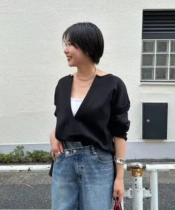 SHENERY @tsuru00 콜라보 스키퍼 분또 풀오버