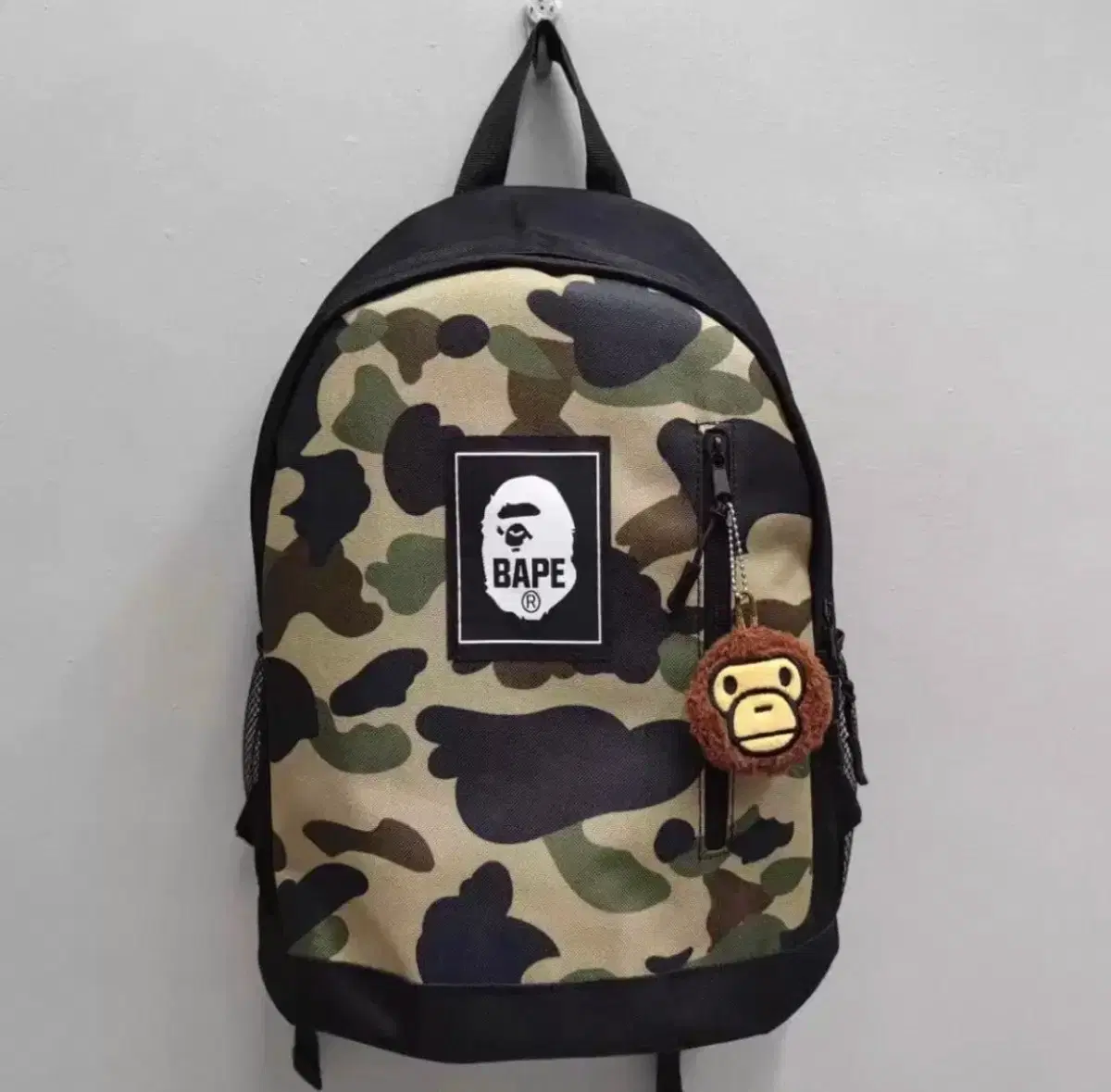 Bape backpack Japan magazine supplement camouflage backpack bag