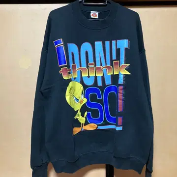 LOONEY TUNES 트위티 버드 트레이닝복 구제 의류 빅 사이즈