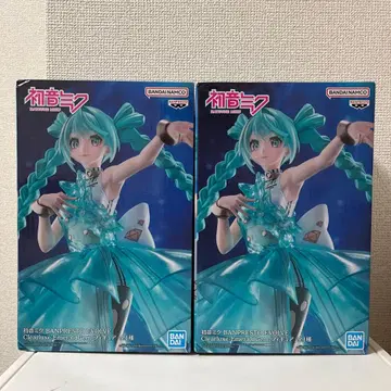 하츠네 미쿠 BANPRESTO EVOLVE 2체 세트