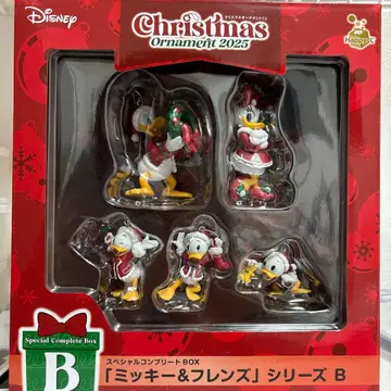 Disney 크리스마스 오너먼트 2025 미키 & 프렌즈 B상