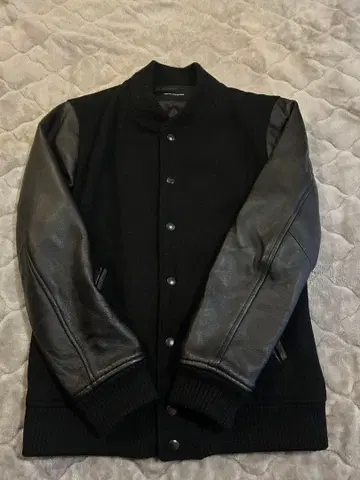 새상품급 나노 유니버스 램 가죽 바시티 자켓 가죽 자켓 안감 퀼팅