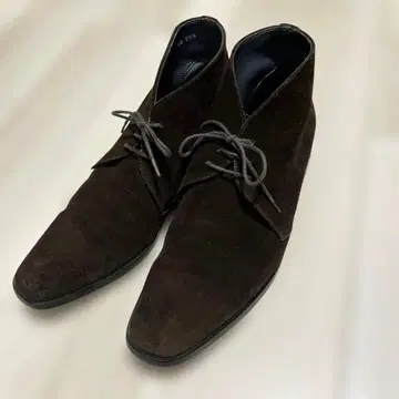 가격 인하! REGAL 다크 브라운 스웨이드 처카 부츠 일본제