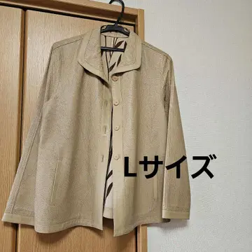 AGATHA 메쉬 디자인 자켓 베이지