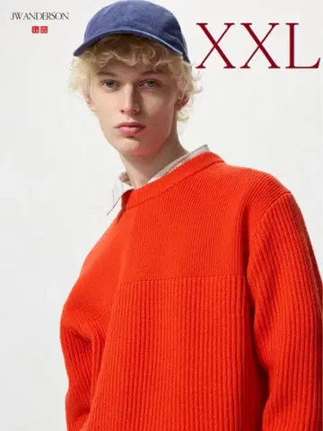 JWA 리브 크루넥 스웨터 ( 사이즈: XXL )