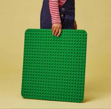 LEGO 듀플로용 그린 컬러 베이스 플레이트 매트 대 38*38