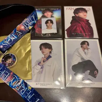 나카지마 소우타 캡슐 가챠 스티커 트레이딩 카드 엔니치 스트랩