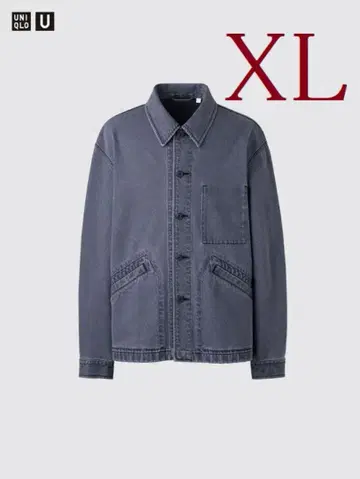 오버 사이즈 컬러 데님 자켓 ( 사이즈: XL )