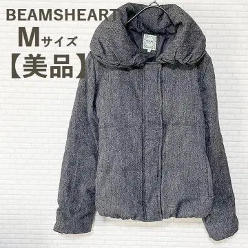 [인기 최고!] 빔즈 다운 자켓 M 그레이 새상품급 아우터 겨울 의류