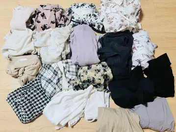 가을 겨울 의류 묶음 판매 스나계 원피스 18점