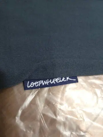 LOOPWHEELER 루프 휠러 T셔츠 한정판 (저먼 그레이) M