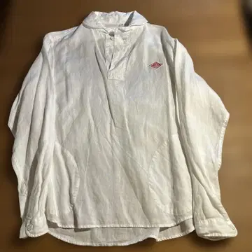 단톤 린넨 셔츠 38 둥근 카라