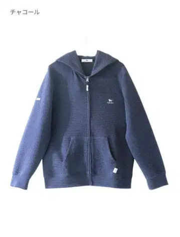 [거의 미사용] 도그뎁트 포코포코 풀 집업 후드티 여성용