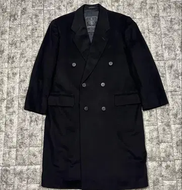 새상품급 고급 EDWARDS 에드워즈 체스터 코트 캐시미어 100%