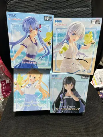 썸머 포켓 피규어 4개 세트 미사용