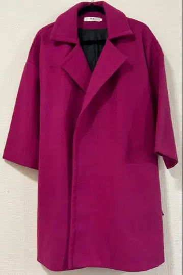 [ 새상품급 ] 체스터 코트 벨트 포함