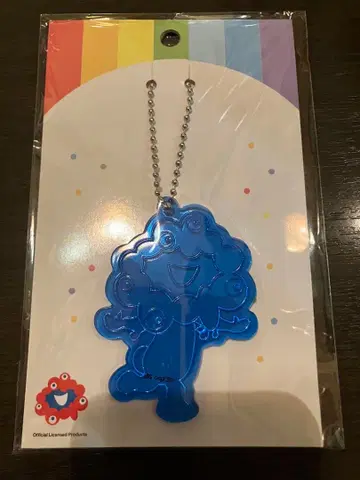 미개봉 새상품 미야쿠미야쿠 리플렉터 키링 파랑