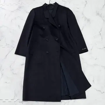 새상품급 REGINA 고급 캐시미어 100% 더블 체스터 코트 롱 코트