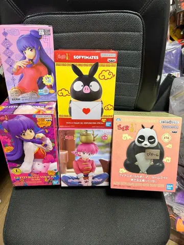 란마 1/2 피규어 5종 세트 미사용