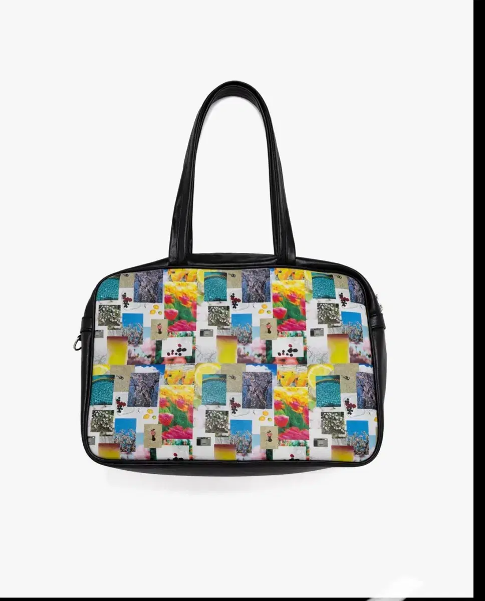 Webhouse Twister Collage Shoulder Bag