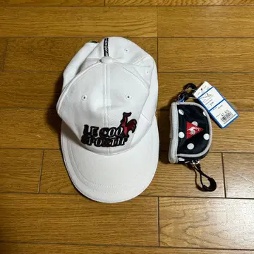 미사용품 르꼬끄 골프공 파우치 덤 캡
