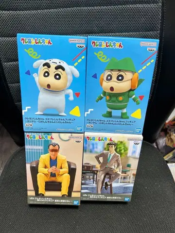 짱구는 못말려(크레용 신짱) 피규어 4개 세트 미사용