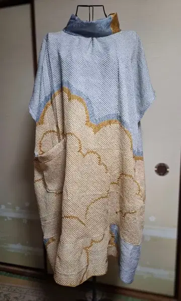 기모노 리메이크 144 시보리 튜닉 루즈핏