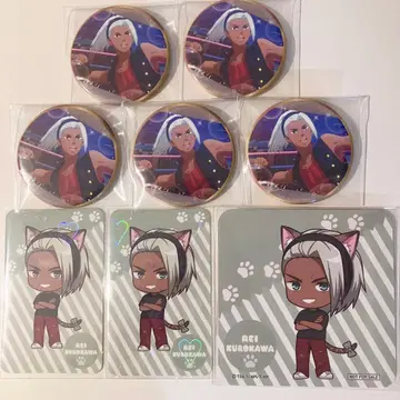 킹 오브 프리즘 쿠로카와 레이 프리즘 냥코 캔뱃지