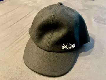 sacai x kaws MELTON CAP 멜톤 캡