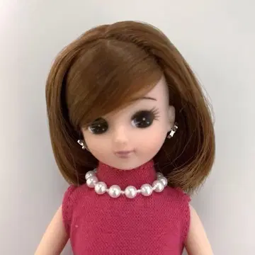 리카짱 인형 본체 핑크 의류