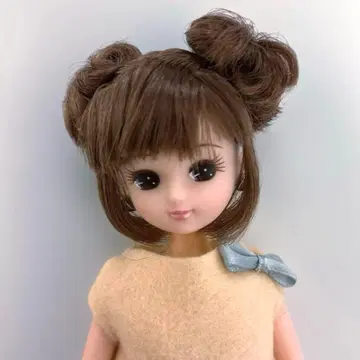 리카짱 인형 브라운 트윈 테일