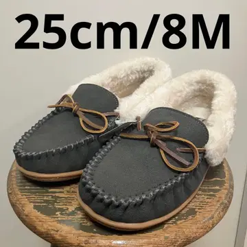 미네통카 모카신 캠핑 컬러 그레이