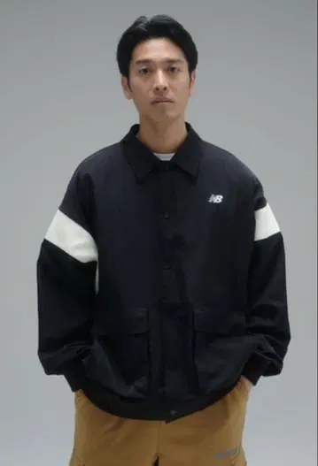 [ 미사용품 ] 뉴발란스 MET24 Varsity Jacket L