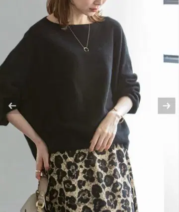 NOBLE 파인 울 에포트리스 니트