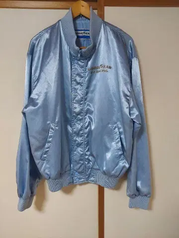 GOODYEAR F1 레이싱 점퍼 멋진 하늘색 알뜰 구매