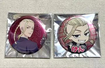 도쿄 리벤저스 메트로 캔뱃지 류구지 켄 2개 세트