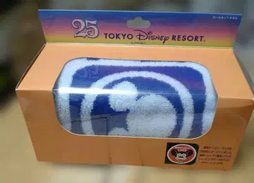 도쿄 디즈니랜드 25주년 롤컷 타월